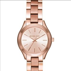 Michael Kors rose gold watch